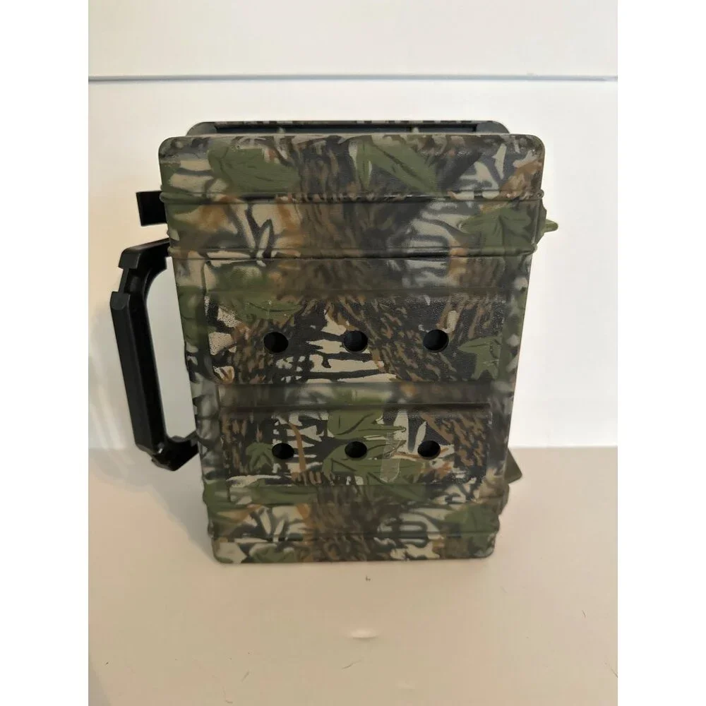 Canon Sure Shot Owl Date 35mm Game Camera In Camo Case With Motion Sensor & Wate